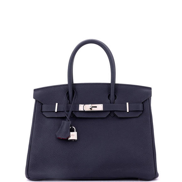 Hermes Handbags - Hermes Birkin 30 Verso Togo with Palladium Hardware